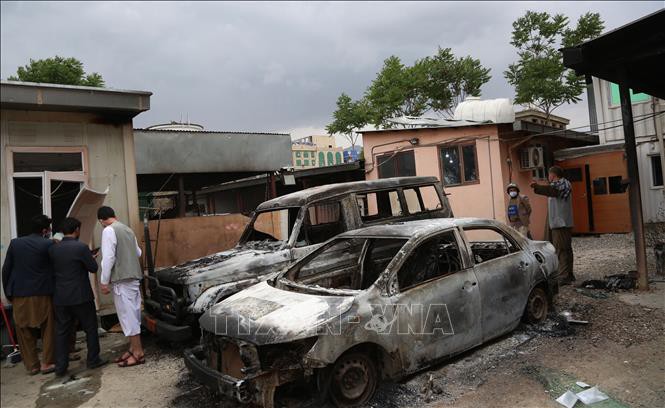danh bom xe tai afghanistan, it nhat 7 nguoi thiet mang hinh 1