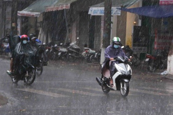 thoi tiet hom nay (24/5): bac bo va nam bo co mua rao, dong rai rac hinh 1