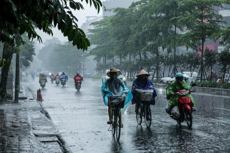 thoi tiet hom nay (20/8): bac bo tiep tuc co mua lon dien rong hinh 1