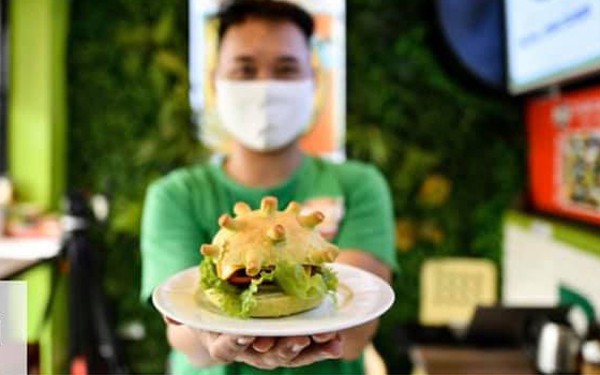 san pham burger corona cua viet nam len bao nuoc ngoai hinh 1