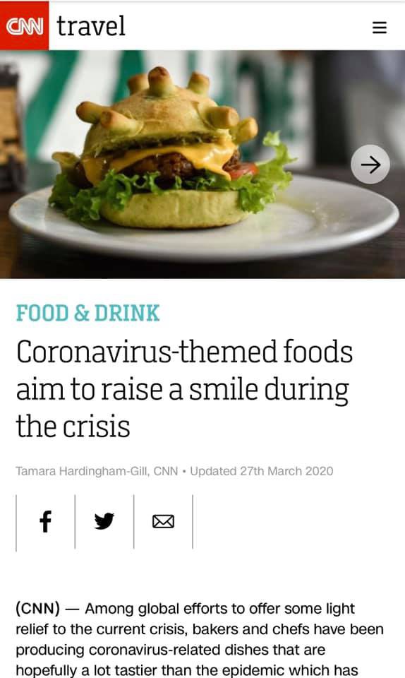 san pham burger corona cua viet nam len bao nuoc ngoai hinh 3