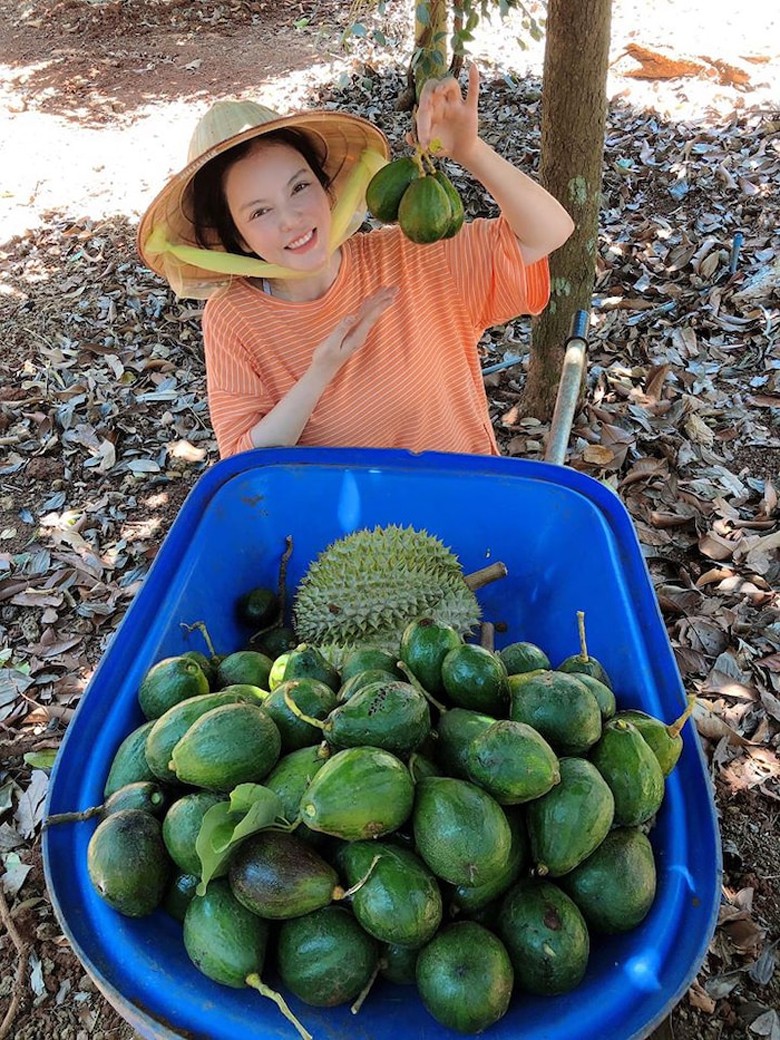 nghi tranh dich, cac "sao" viet o nha lam nong, thu hoach nong san hinh 5