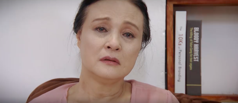 hoa hong tren nguc trai tap cuoi: thai mat, khue don me chong cu ve o hinh 2
