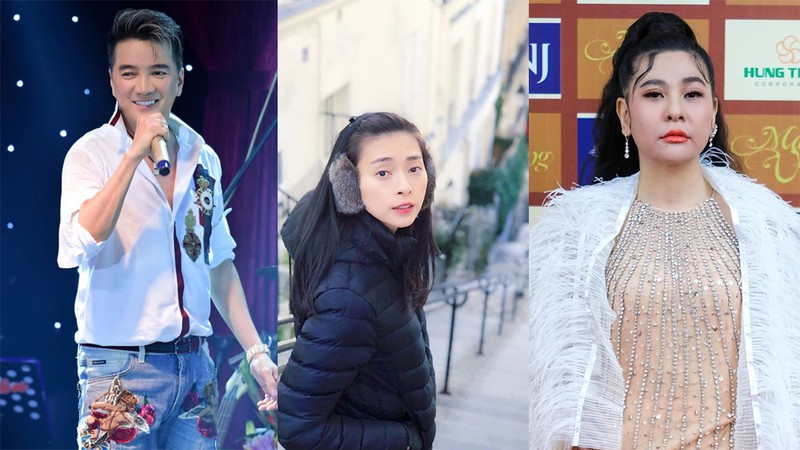 chuyen showbiz: ho ngoc ha om vai ban trai "cuc tinh" tai nha hang hinh 2