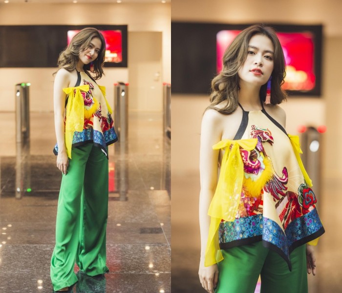 chuyen showbiz: ho ngoc ha va ban trai tinh tu khoe body tren bai bien hinh 8