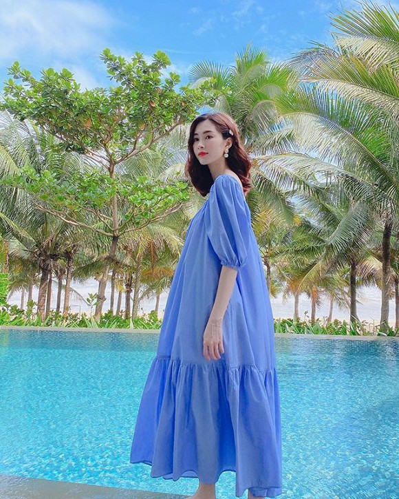 dang thu thao ngam tiet lo mang bau lan hai hinh 2