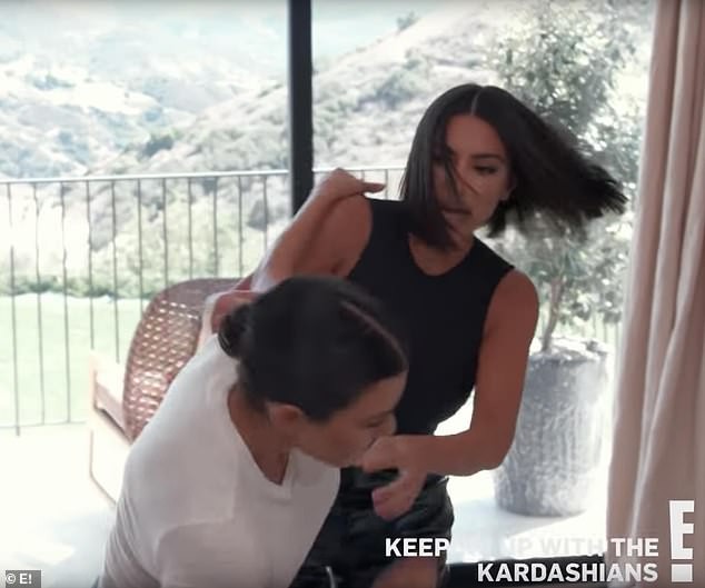 sau vu au da, kim kardashian tiep tuc bi chi gai tat tren truyen hinh  hinh 2