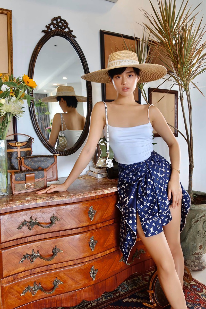 can ho xinh xan mang dam chat vintage cua nguoi mau khanh linh hinh 2