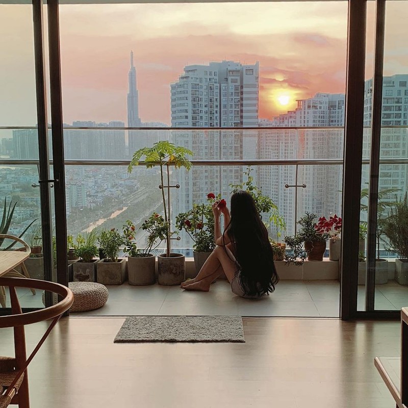 can ho trang nha mang lai cam giac thu thai cua "nang tho" helly tong hinh 14