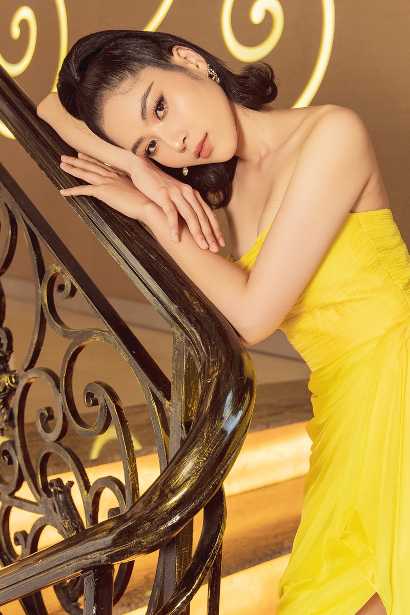 nam anh khoe ve dep ngot ngao tua "tien nu" trong buoi ra mat phim moi hinh 2