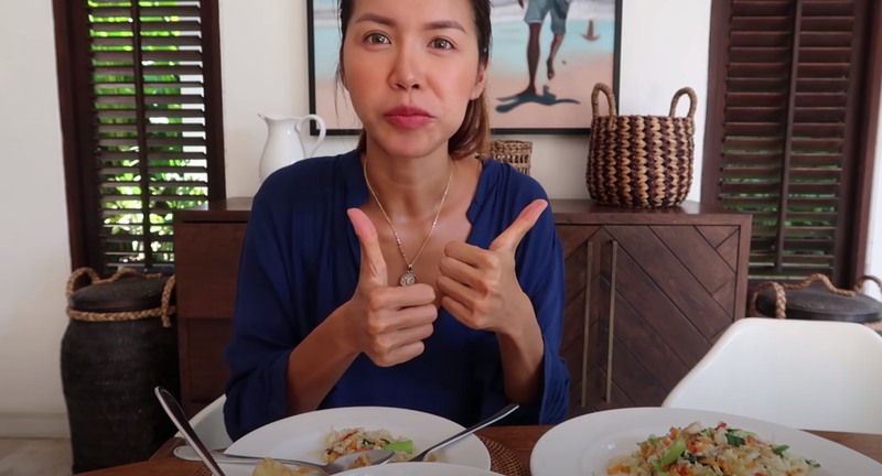 minh tu hoc cach nau ca ri ga, rang com khi mac ket o indonesia  hinh 1