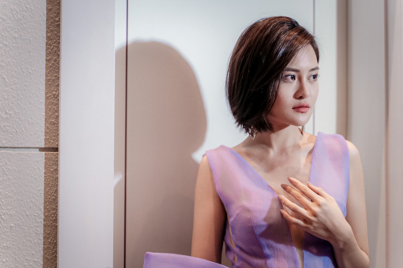 thuy anh mat ngu, kiet suc quay cai ket cho phim "tinh yeu va tham vong" hinh 2