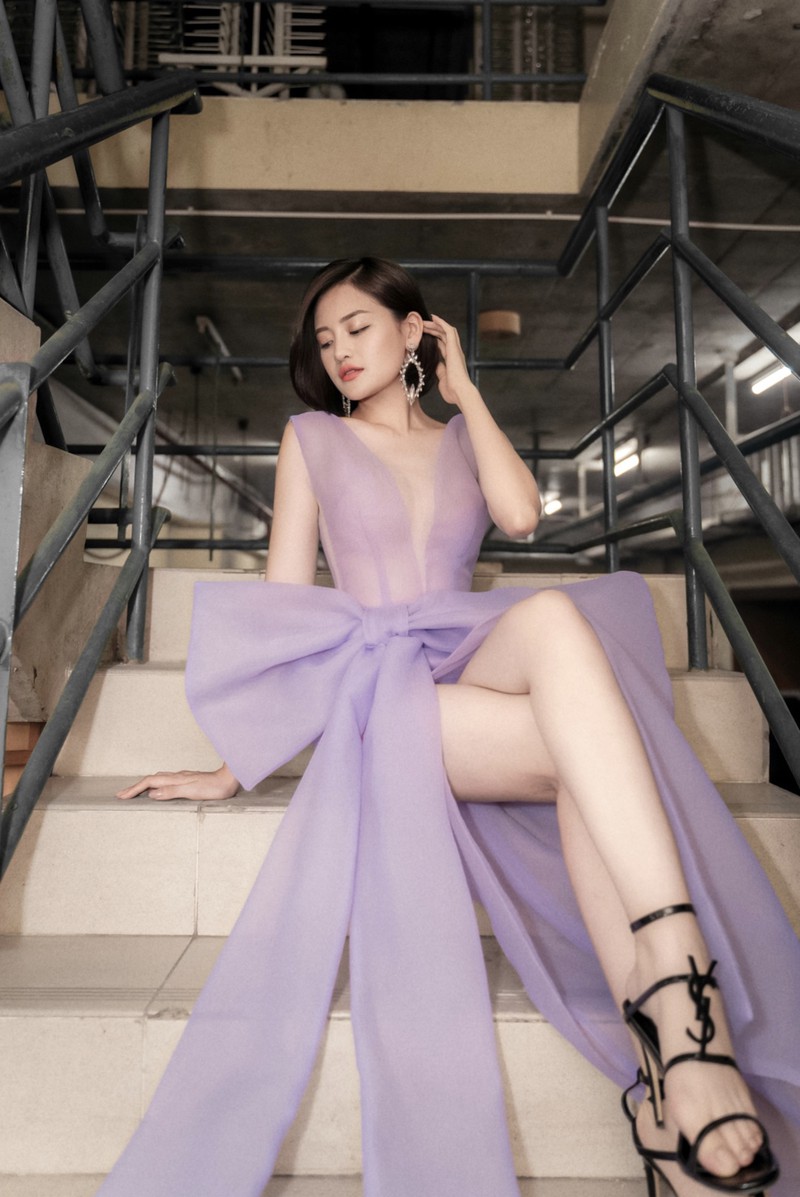 thuy anh mat ngu, kiet suc quay cai ket cho phim "tinh yeu va tham vong" hinh 3
