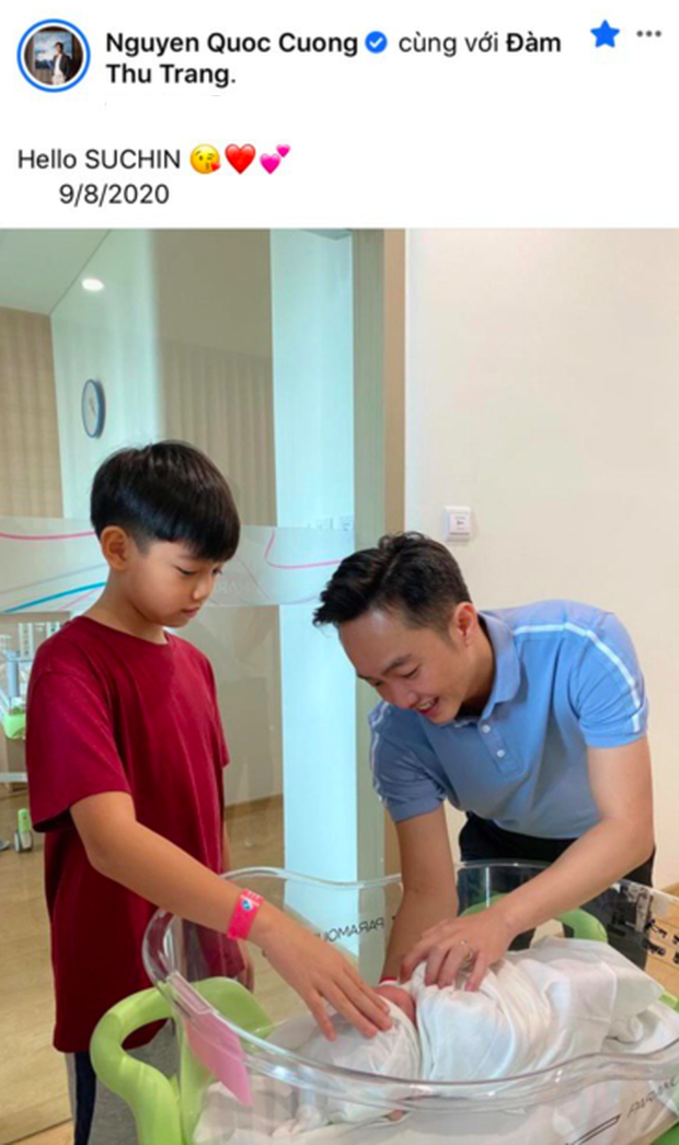 chuyen showbiz: vo cuong do la ha sinh con gai vao sang nay hinh 1