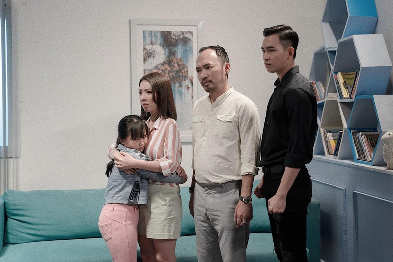 vo canh dong phim hai "bo tu oan gia" cung huynh lap, thu trang hinh 2