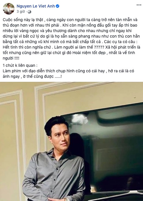 chuyen showbiz: ca si le quyen than thiet ben trai la, vuong tin don da ly hon hinh 6