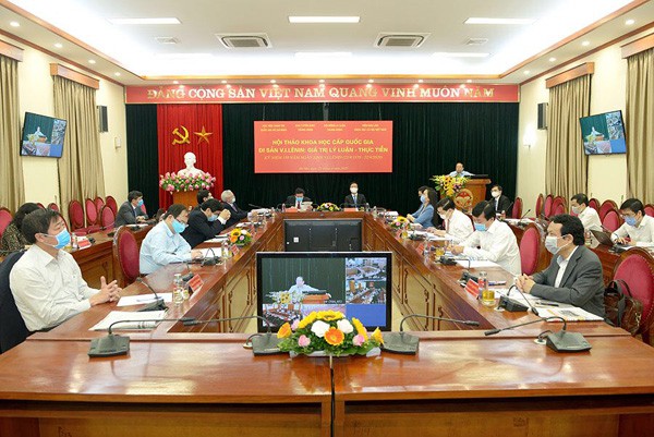 hoi thao khoa hoc cap quoc gia ve gia tri di san v.i.lenin hinh 1
