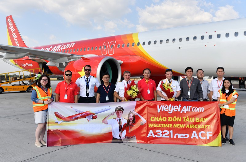 vietjet nhan them tau bay moi, phuc vu khach dip tet canh ty hinh 2