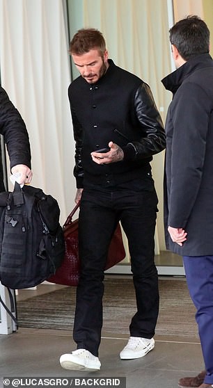 david beckham tai xuat dien trai khi ra pho an trua hinh 2
