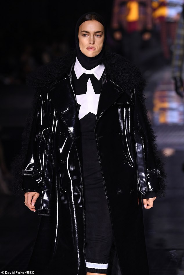 irina shayk phong thai lanh lung, mac kin dao sai buoc tren san dien hinh 2