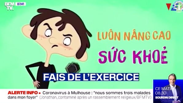 sau my, "ghen co vy" tiep tuc len ban tin truyen hinh so 1 nuoc phap hinh 1
