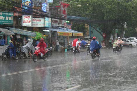 thoi tiet ngay 25/3: mua tren dien rong, bac bo de phong mua da hinh 1