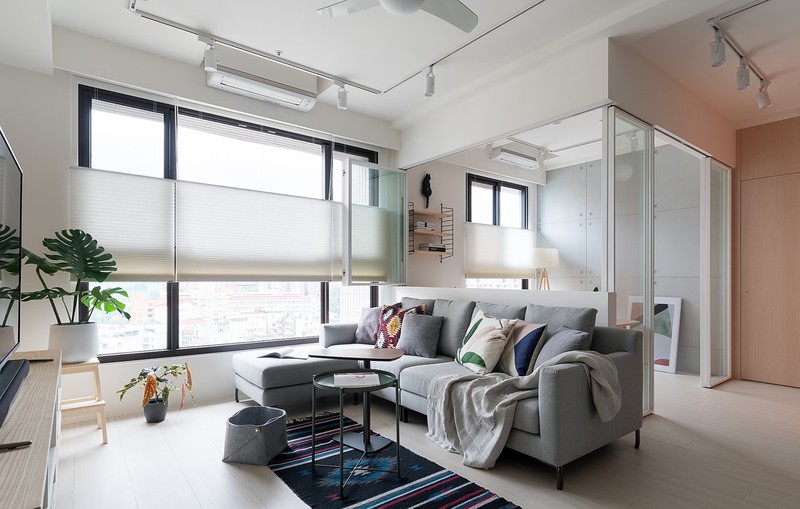 can ho 85m2 mang mau sac nhe nhang, thanh lich hinh 1