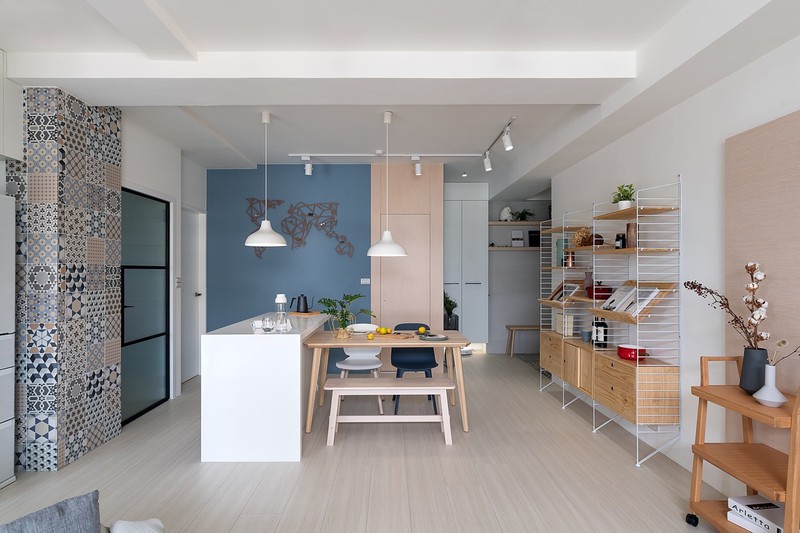 can ho 85m2 mang mau sac nhe nhang, thanh lich hinh 6