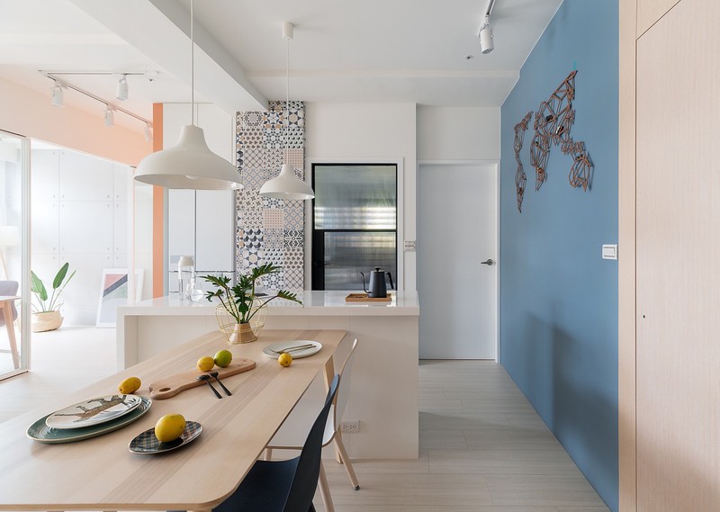 can ho 85m2 mang mau sac nhe nhang, thanh lich hinh 7