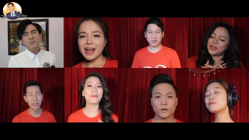 hon 30 ca si cung hat trong mv soi dong co vu chong dich covid-19 hinh 1
