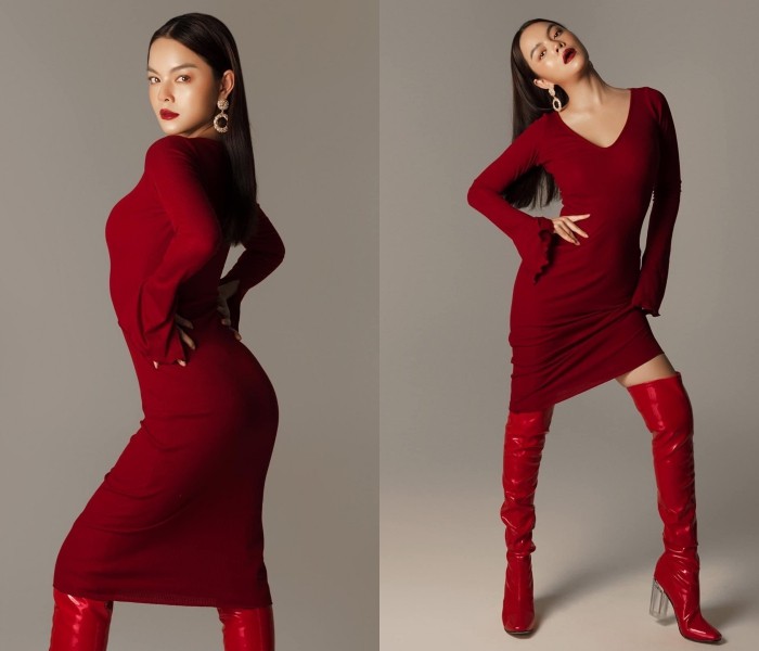 chuyen showbiz: ho ngoc ha phan ung khi thay anh con do dan mang ghep hinh 8