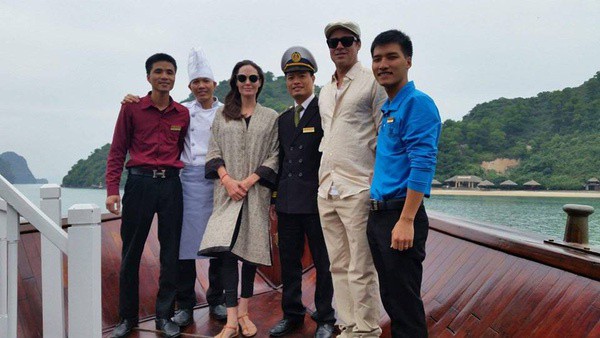 anh angelina jolie - brad pitt di xe may o tp.hcm 14 nam truoc hinh 9