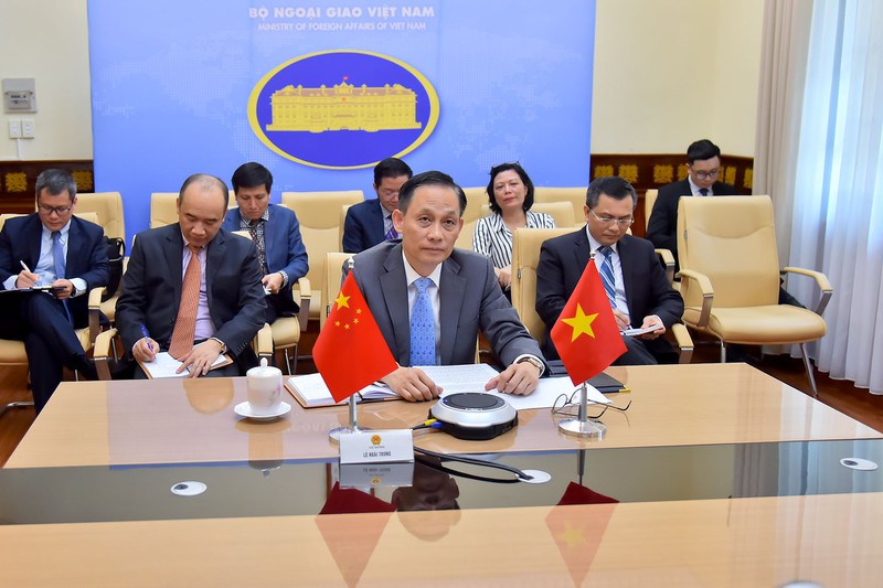 hoi nghi truc tuyen tong thu ky uy ban chi dao hop tac viet-trung hinh 1