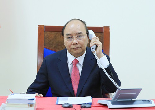 thu tuong nguyen xuan phuc dien dam voi thu tuong singapore hinh 1