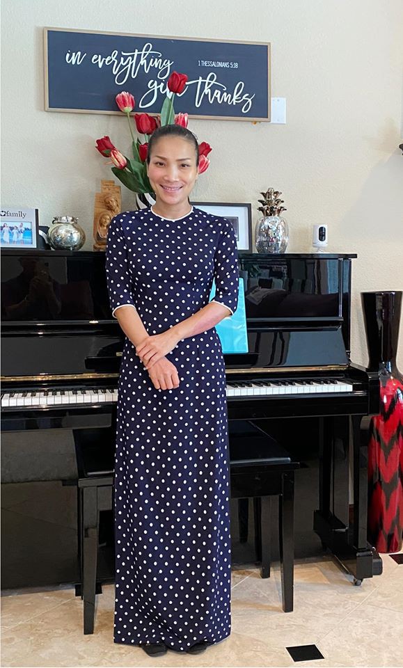 hong ngoc chia se anh voi guong mat lanh lan sau vu no noi xong hoi hinh 1