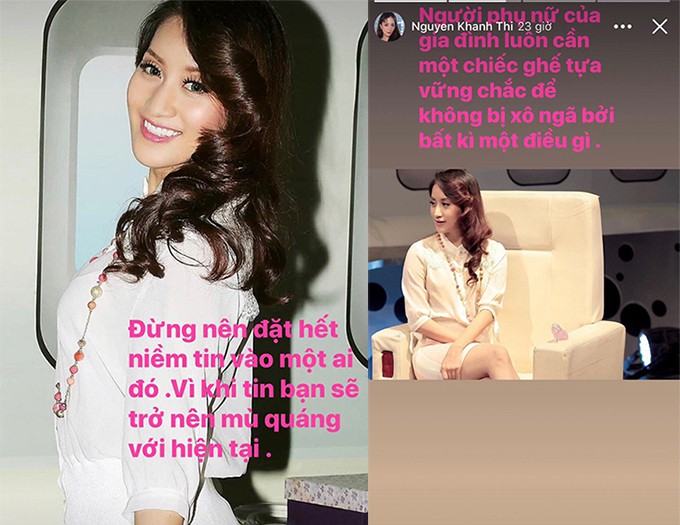 chuyen showbiz: khanh thi len tieng truoc tin don truc trac hon nhan hinh 1
