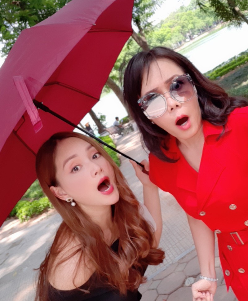 lan phuong cung viet huong, huynh dong dien tinh tay ba trong phim moi hinh 2