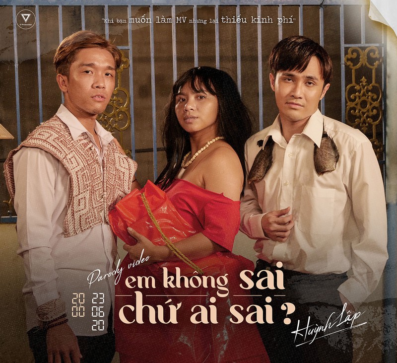 huynh lap lam mv che ban hit cua erik theo phong cach hai huoc hinh 1