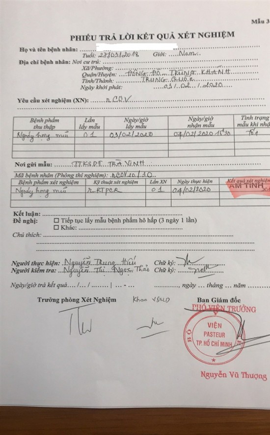 hai chau be o binh duong va tra vinh ​nghi nhiem da am tinh voi ncov  hinh 1