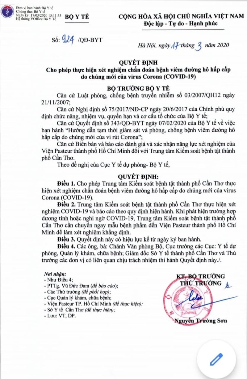 bo y te cho phep can tho  xet nghiem chan doan covid-19 hinh 2