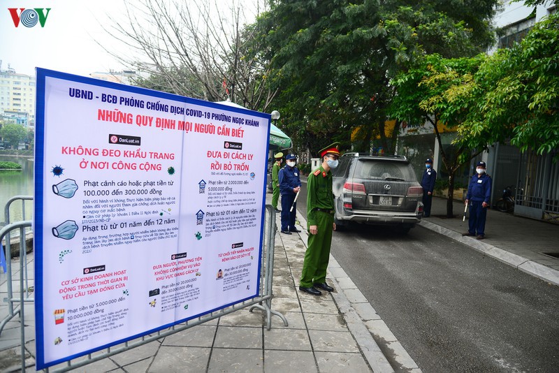 cong an ha noi dap xe di nhac nho, tuyen truyen chong dich covid-19 hinh 5