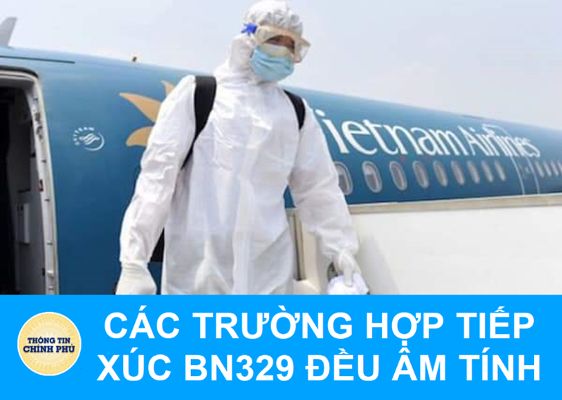 ket qua xet nghiem cua 332 hanh khach tiep xuc voi bn329 hinh 1