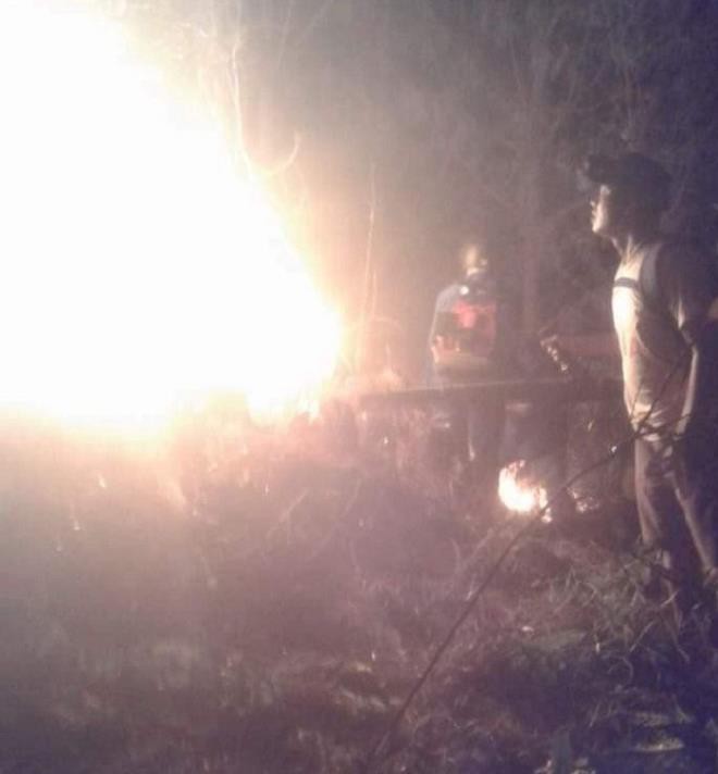 cang minh suot dem, dap chay rung o ha tinh hinh 2