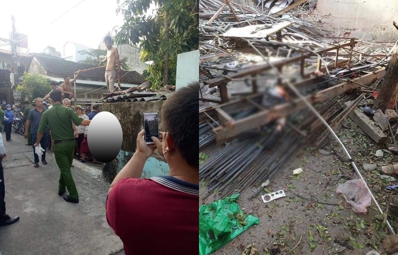 danh tinh 2 nan nhan vu no binh gas nhu "bom" o dong anh, ha noi hinh 1