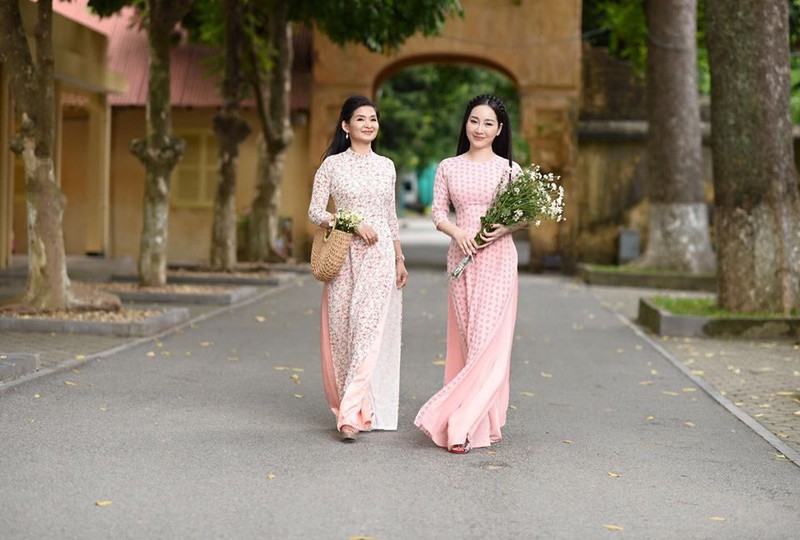 ao dai, ton vinh ve dep phu nu viet hinh 1