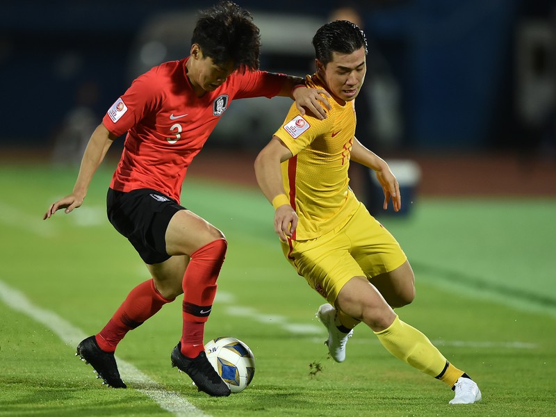 truc tiep u23 han quoc vs u23 trung quoc bang c vck u23 chau a 2020 hinh 3
