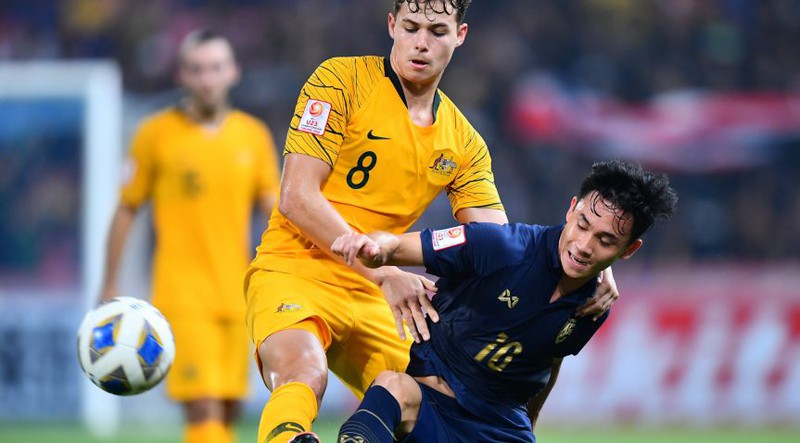 truc tiep u23 thai lan vs u23 australia bang a u23 chau a 2020 hinh 1