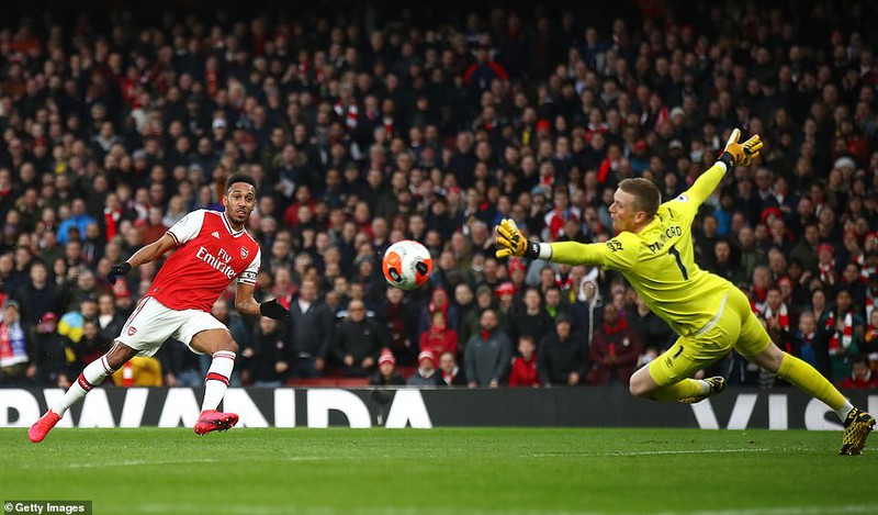 ket qua bong da arsenal 3-2 everton: aubameyang ruc sang hinh 3