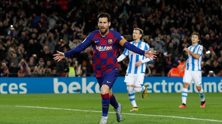 messi xo do ky luc an tuong cua ronaldo hinh 1