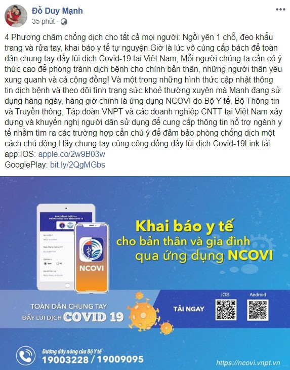 dan sao dt viet nam keu goi nguoi ham mo tu giac de day lui covid-19 hinh 2